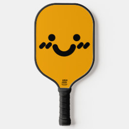 Süße schüchterne Orange Pickleball Schläger