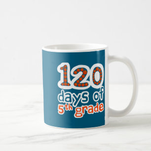 Süße Schule 120 Basketballtage 120. Tag Klassenstu Kaffeetasse