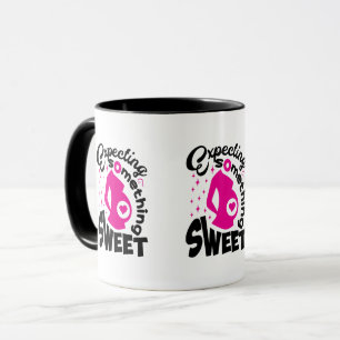 Süße Schwangerschaftsankündigung Tasse