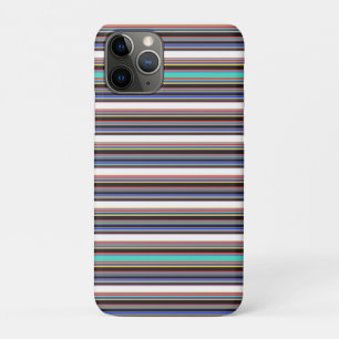 Süße schwarze blaue Streifen Case-Mate iPhone Hülle