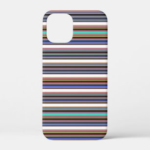 Süße schwarze blaue Streifen Case-Mate iPhone Hülle