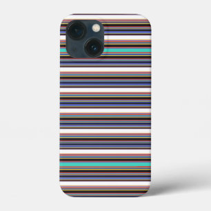 Süße schwarze blaue Streifen Case-Mate iPhone Hülle