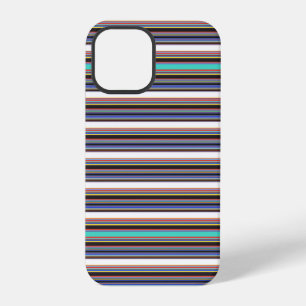Süße schwarze blaue Streifen iPhone 12 Pro Hülle
