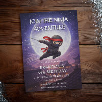 Süße schwarze fliegende Ninja-Mondnacht-Kindergebu