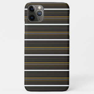 Süße schwarze gelbe Streifen Case-Mate iPhone Hülle