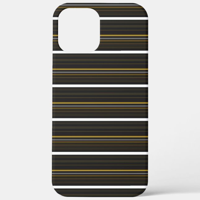 Süße schwarze gelbe Streifen  Case-Mate iPhone Hülle (Rückseite)
