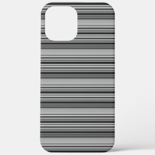 Süße schwarze graue Streifen Case-Mate iPhone Hülle