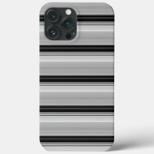 Süße schwarze graue Streifen Case-Mate iPhone Hülle