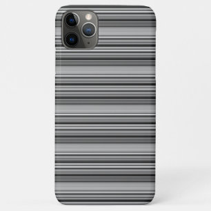 Süße schwarze graue Streifen  Case-Mate iPhone Hülle