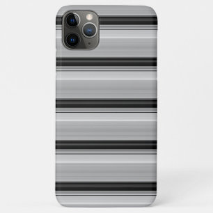 Süße schwarze graue Streifen Case-Mate iPhone Hülle