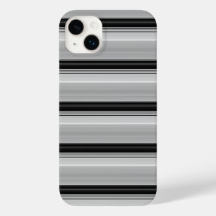 Süße schwarze graue Streifen Case-Mate iPhone 14 Plus Hülle