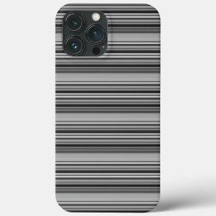 Süße schwarze graue Streifen Case-Mate iPhone Hülle