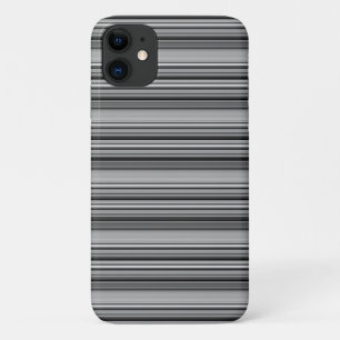 Süße schwarze graue Streifen Case-Mate iPhone Hülle