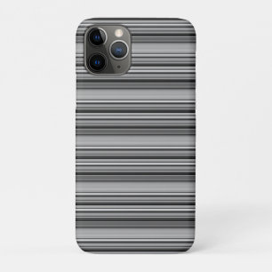 Süße schwarze graue Streifen Case-Mate iPhone Hülle