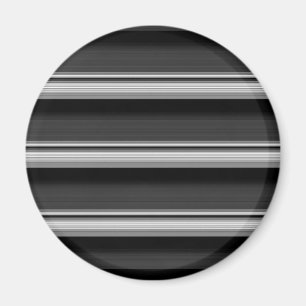 Süße schwarze graue Streifen Magnet