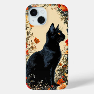 Süße schwarze Katze Case-Mate iPhone Hülle