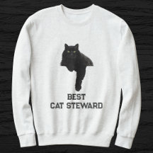 Süße schwarze Katzen-Foto-Funny-Zitat Personalisie