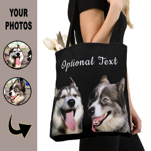 Süße schwarze moderne Foto-Hundliebhaber-Mama