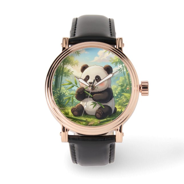 Süße schwarze Uhr (Vorderseite)