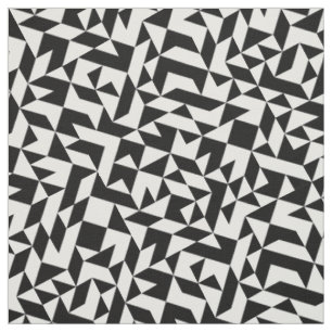 Süße schwarze weiße nahtlose geometrische Linien Stoff