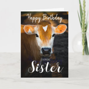 Süße Schwester Alles Gute zum Geburtstag Karte – L