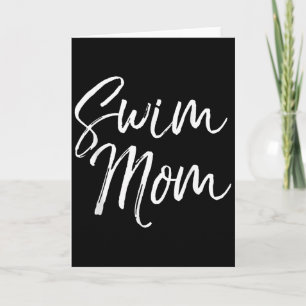 Süße Schwimmende Mutter Muttertagsgeschenk Für Sch Karte