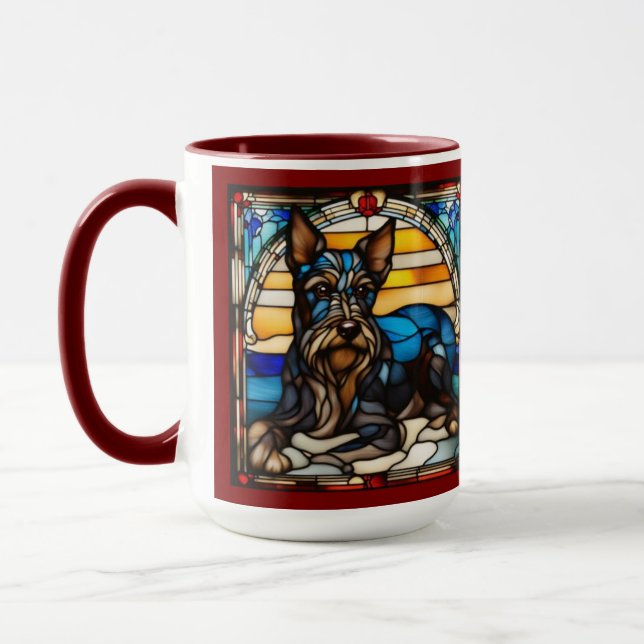 Süße Scottish Terrier Kaffeetasse (Links)