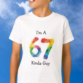 Süße Sechs/ Sieben Spritzlack Blau Personalisieren T-Shirt