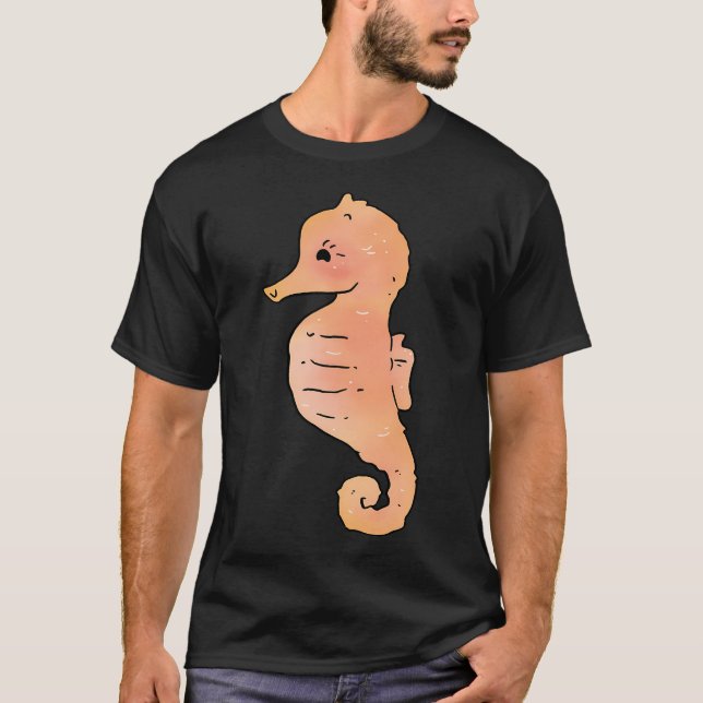 Süße Seepferdchen T-Shirt (Vorderseite)