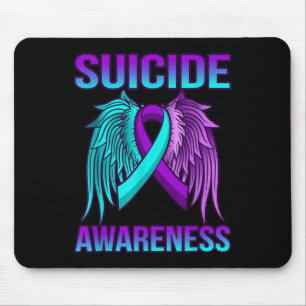 Süße Selbstmordaufklärungsflügel Glückliches Unter Mousepad