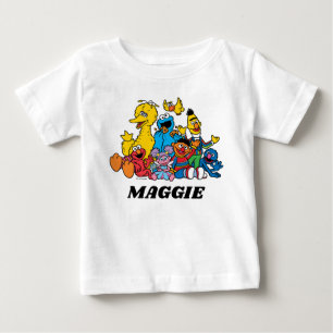 Süße Sesamstraße-Freunde Baby T-shirt