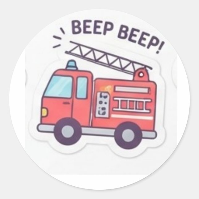 Süße Shaka-Handgeste Aufkleber (Vorderseite)