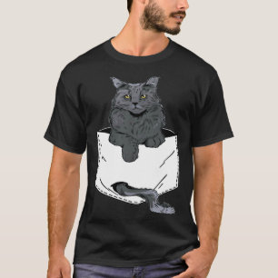 Süße siamesische Katzenbaby-Taschenkatze  Katze T-Shirt