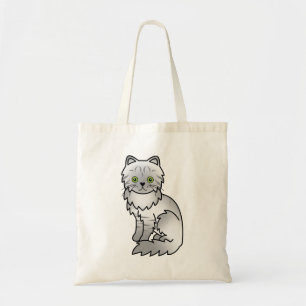 Süße Silber-Tabby-Chinchilla-Graue Perserkatze Tragetasche