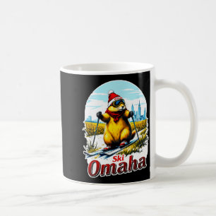 Süße Ski-Abenteuer in Omaha Groundhog Prairie Dog Kaffeetasse