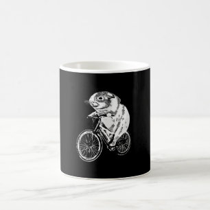 Süße Skizze Meerschweinchen Fahrrad Süßer Hausti Kaffeetasse