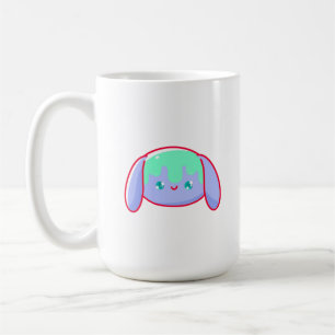 Süße Slime-Hasen-Wassertropfen-Figur Kaffeetasse