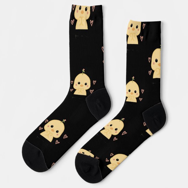 Süße Socken, Socken (Linkes Detail)