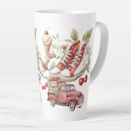 Süße Sommer-Kirschen Milchtasse