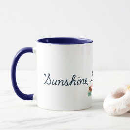 Süße Sommer-Tasse Sonnenschein Snacks Und Nickerch Tasse