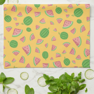 Süße Sommer-Wassermelonen-Küchentücher Geschirrtuch