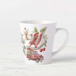 Süße Sommerkirschen Milchtasse