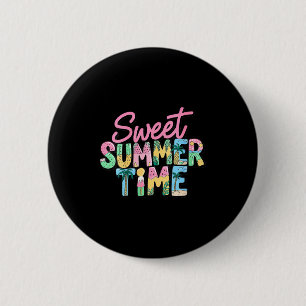 Süße Sommerzeit für Frauen, Männer und Kinder lust Button