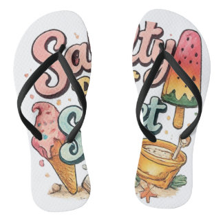 Süße Sommerzeit - Süße Wassermelonen Sommer Vibes Flip Flops