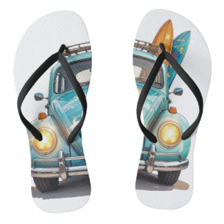 Süße Sommerzeit - Süße Wassermelonen Sommer Vibes Flip Flops