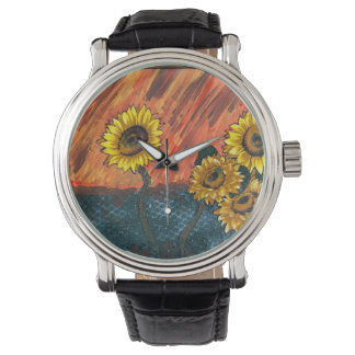 Süße Sonnenblume Armbanduhr