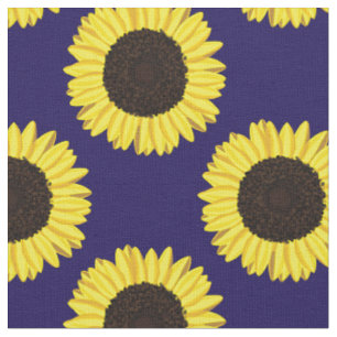 Süße Sonnenblumen Blumen Kinder Baby Stoff