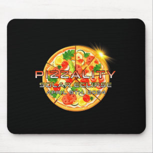 Süße Sonnenfinsternis-Pizzalität-Finsternis-Pizza Mousepad