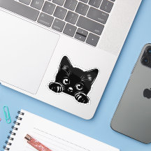 Süße spähende Katze