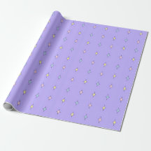 Süße Sternchen-Wrapper im Pastell-Look 